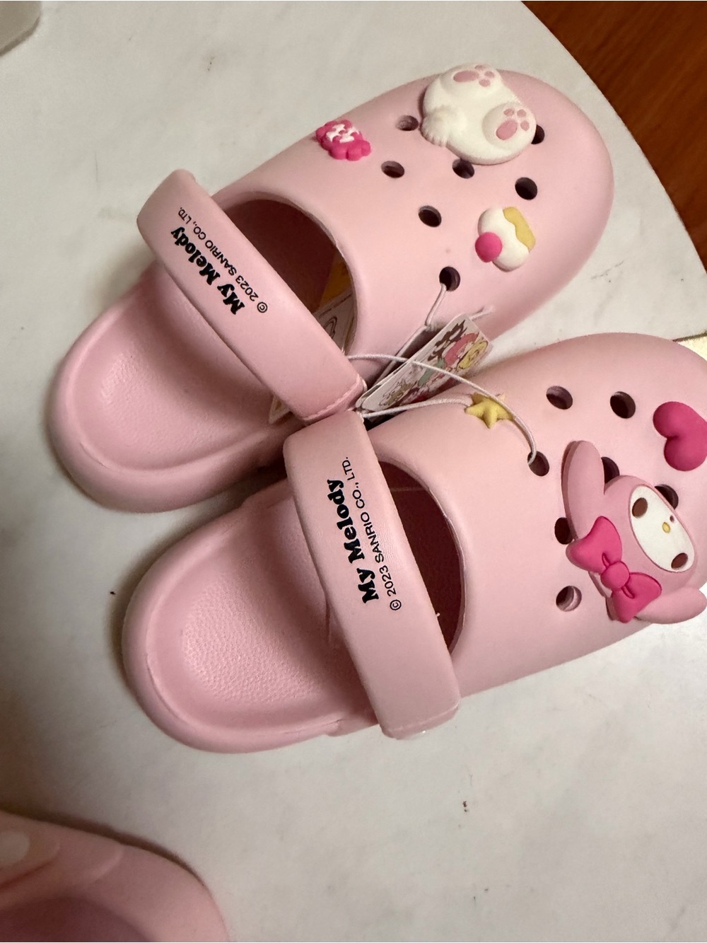 Pink Kids Clog Sandals (My Melody)